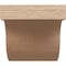 Ekena Millwork 6in. W x 6in. H x 28in. L Del Monte Woodgrain TimberThane Rafter Tail, Primed Tan RFTUR06X06X28DELRCPR - alternate 2